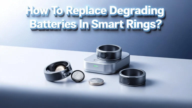 How To Replace Degrading Batteries In Smart Rings?