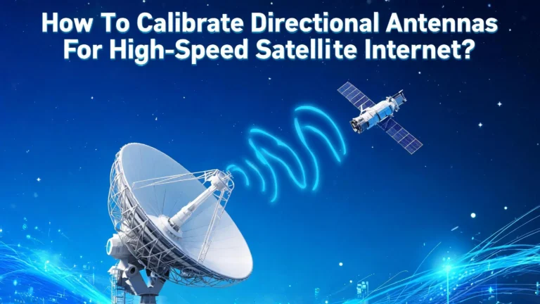 How To Calibrate Directional Antennas For High Speed Satellite Internet?