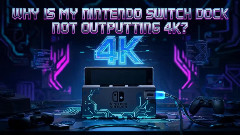 Why Is My Nintendo Switch 2 Dock Not Outputting 4K?