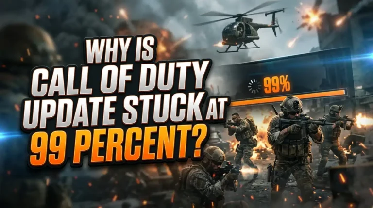 Why Is Call of Duty Update Stuck at 99 Percent?