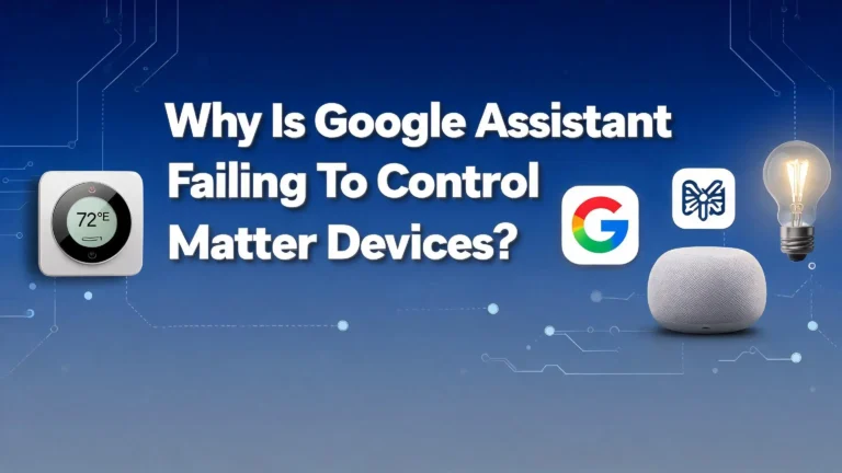 Why Is Google Assistant Failing To Control Matter Devices?