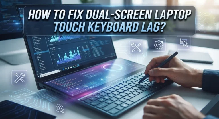 How To Fix Dual-Screen Laptop Touch Keyboard Lag?